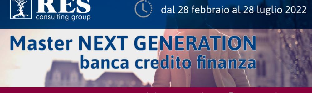 Master di Intermediazione Finanziaria Next Generation